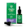Vitality CBD Oral Drops Spray 4800mg berry spray applicator