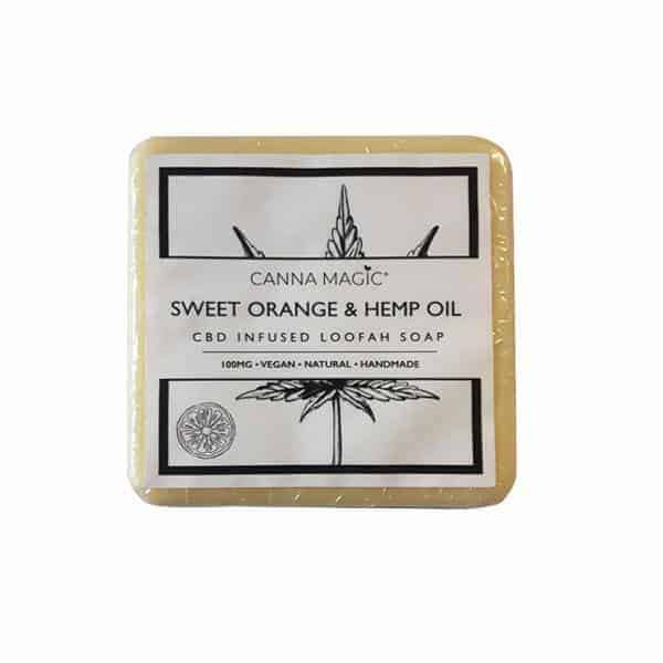 Canna Magic CBD Soap Sweet Orange & Hemp Oil 100mg