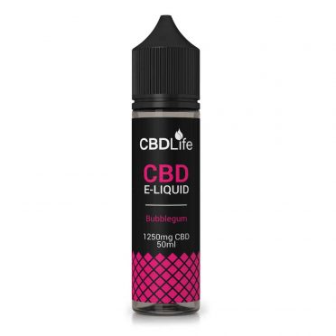CBDLife CBD E-Liquid 1250mg Bubblegum