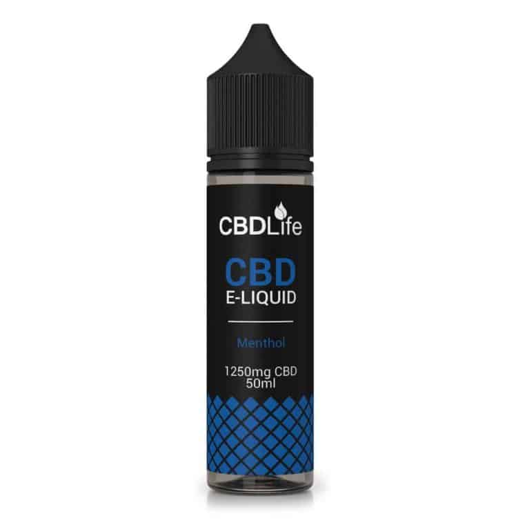 CBDLife CBD E-Liquid 1250mg Menthol