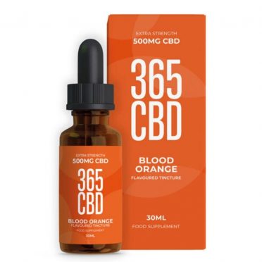 365 CBD Oil Blood Orange 500mg Product