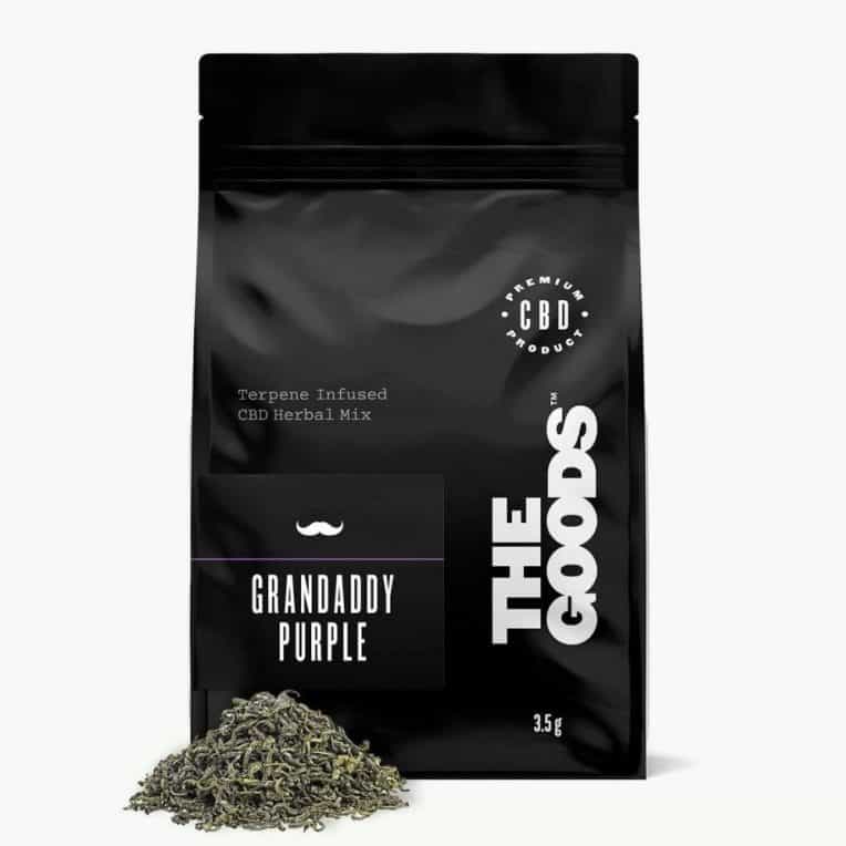 The Goods CBD Herbal Mix Grandaddy Purple