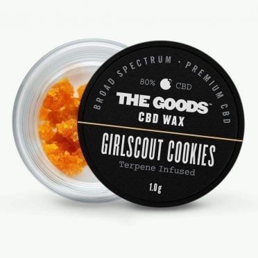 The Goods CBD Wax Girlscout Cookies