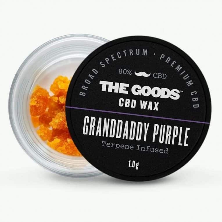 The Goods CBD Wax Granddaddy Purple