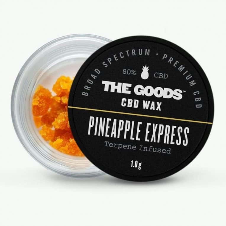 The Goods CBD Wax Pineapple Express