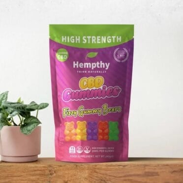 Alternative view of Hempthy CBD Fizzy Gummies 1000mg