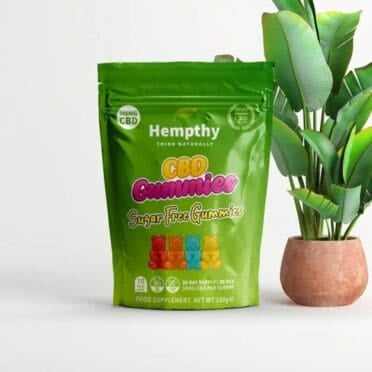 Alternative view of Hempthy Sugar Free CBD Gummies 300mg