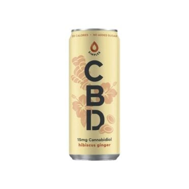 Simplee CBD Drink 420 Hibiscus Ginger