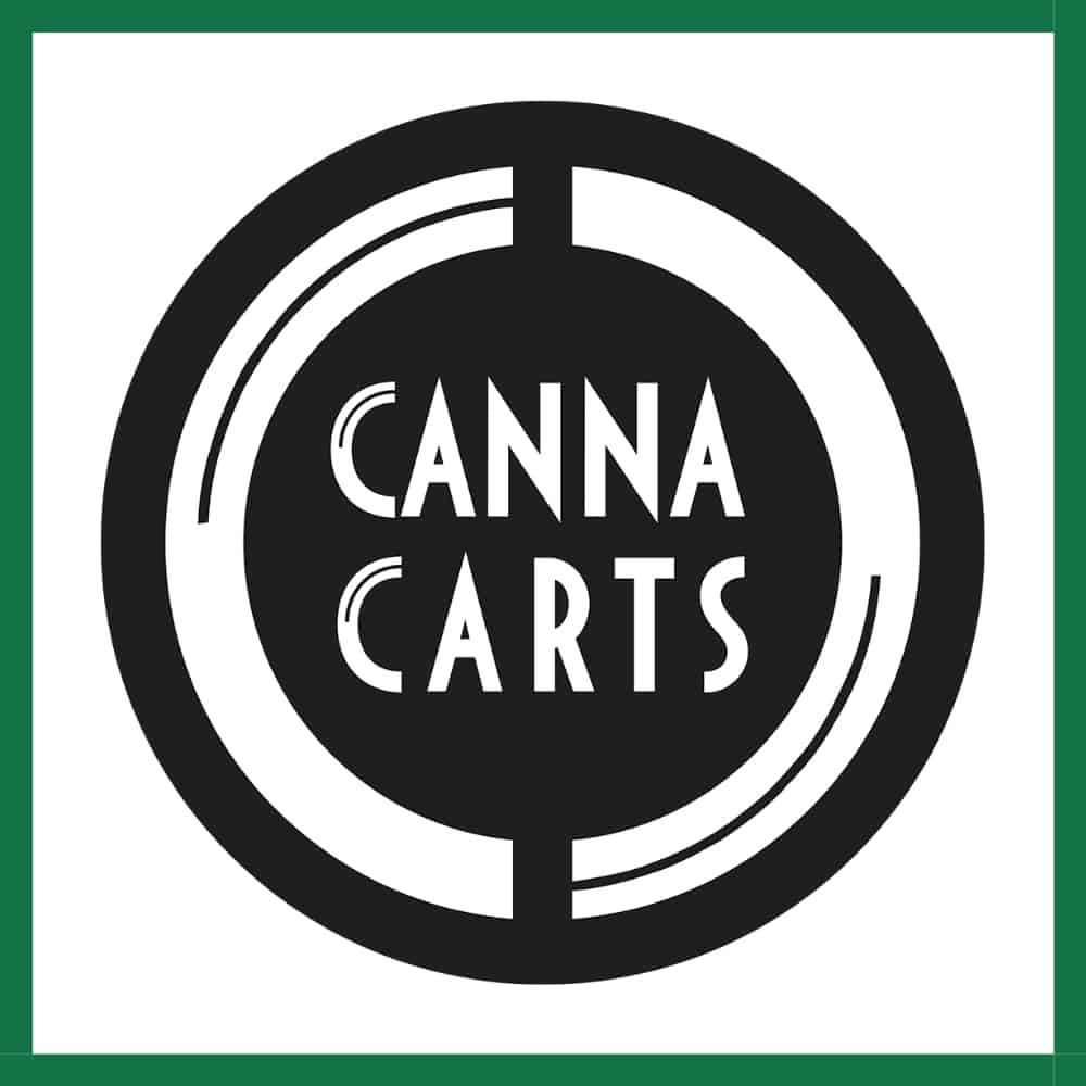 Canna Carts Logo Green Trim