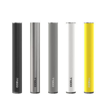 CCELL M3 in black silver grey white and yellow white background