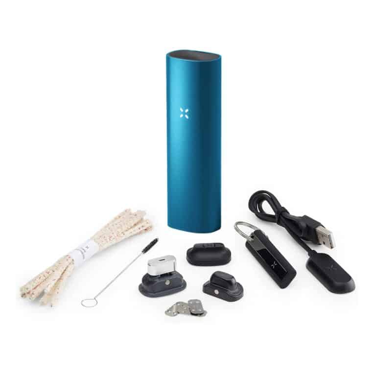 Pax 3 Complete Kit Limited Edition Ocean Blue what's inside