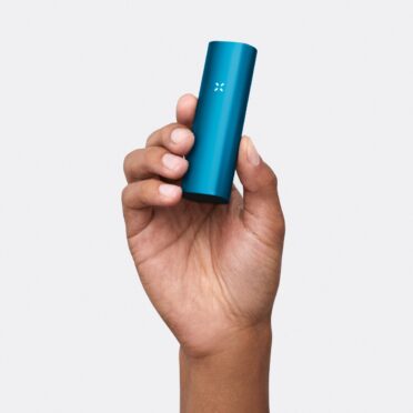 Pax 3 Complete Kit Limited Edition Ocean Blue hand in the air