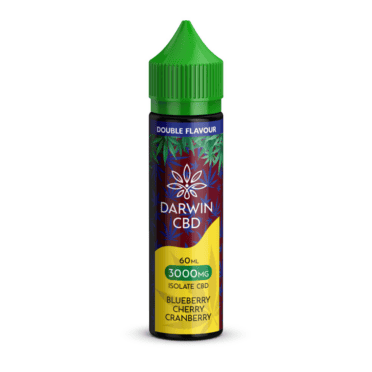 Darwin CBD Vape Juice 3000mg - Blueberry Cherry Cranberry
