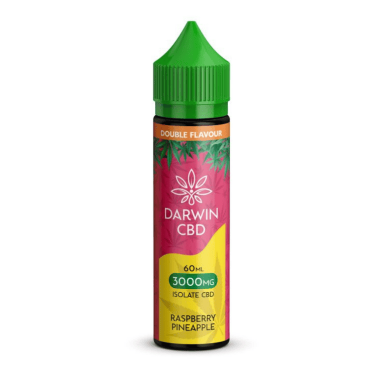 Darwin CBD Vape Juice 3000mg - Raspberry Pineapple