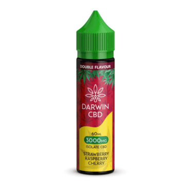 Darwin CBD Vape Juice 3000mg - Strawberry Raspberry Cherry