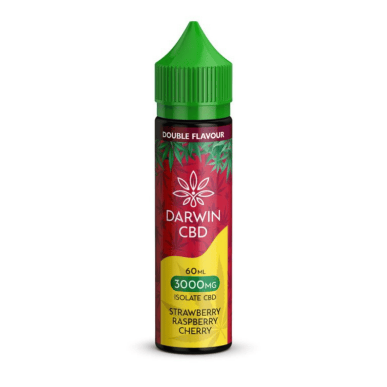 Darwin CBD Vape Juice 3000mg - Strawberry Raspberry Cherry