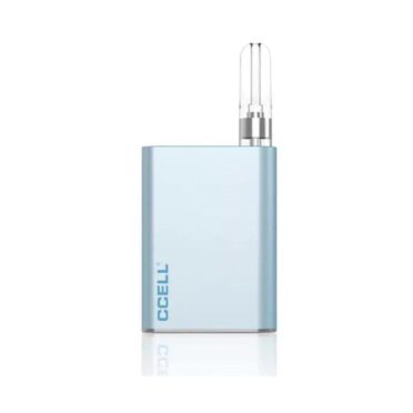 CCELL Palm Pro Battery Baby Blue white background