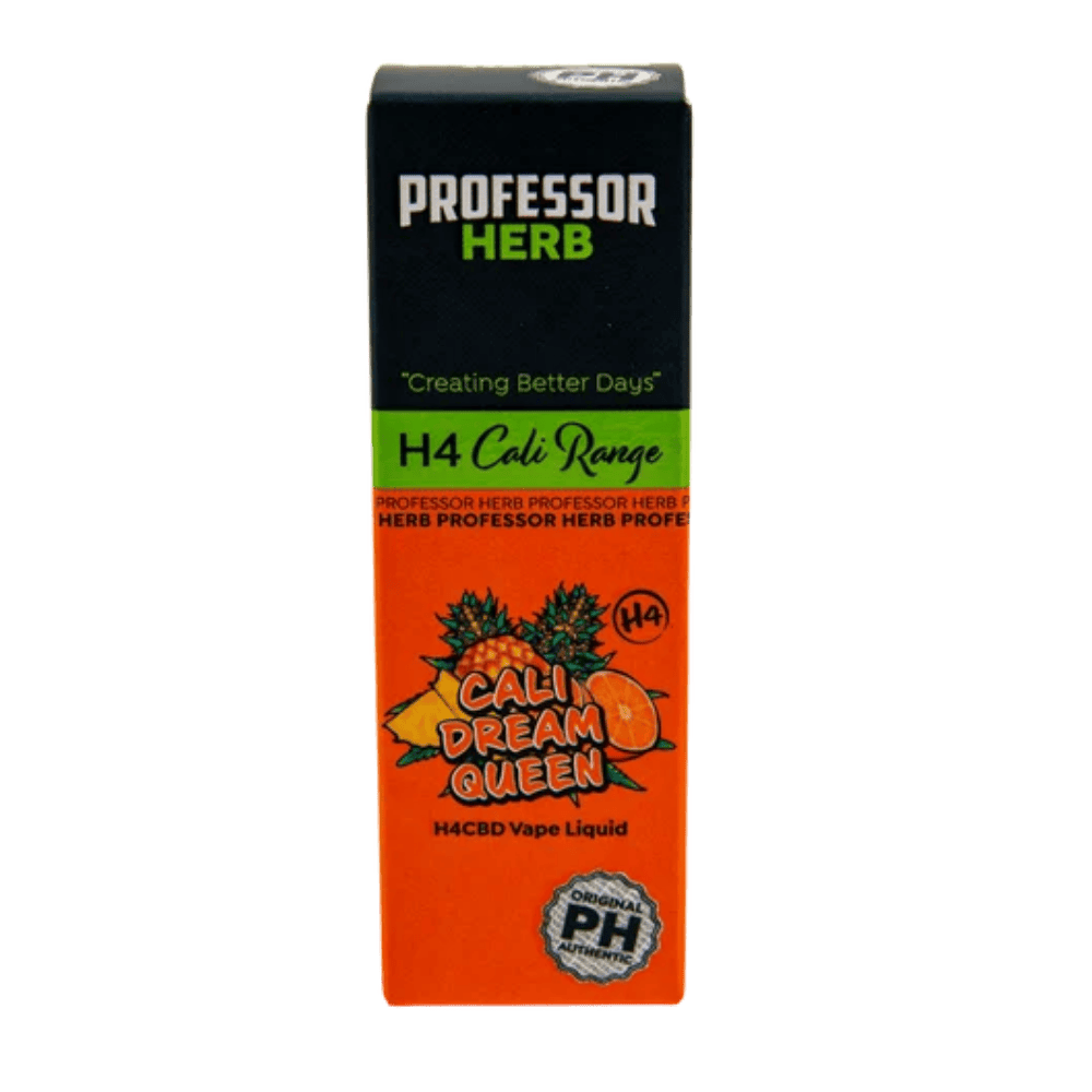 Professor Herb H4CBD Vape Liquid 1700mg - Cali Dream Queen Box