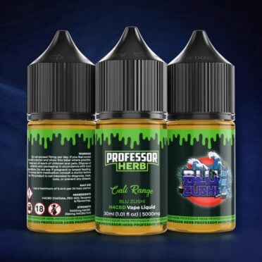 Professor Herb H4CBD Vape Liquid 5000mg 30ml - Blu Zushi all sides