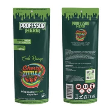 Professor Herb H4CBD Vape Pen - Cherry Zkittlez