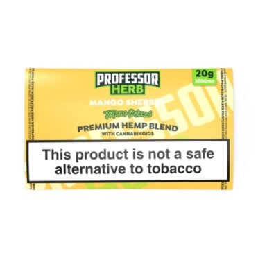 Professor Herb Premium Hemp Blend 1000mg - Mango Sherbet