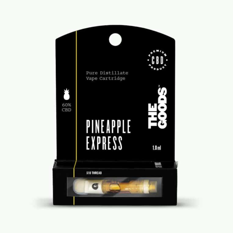 The Goods CBD Live Resin Cart 1ml - Pineapple Express