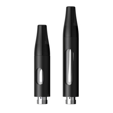 CCELL Klean EVO Black 0.5ml and 1ml side by side white background