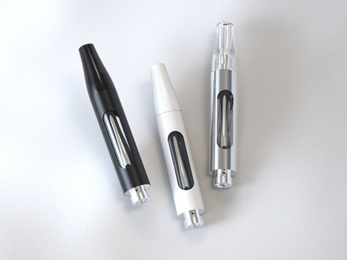 CCELL Klean EVO Cartridges side by side grey background