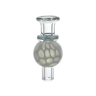 Chongz “Carbinator” white glass carb cap small