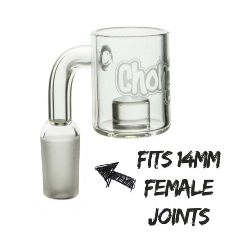 Chongz “Head Honcho” 14.4mm male Quartz Banger