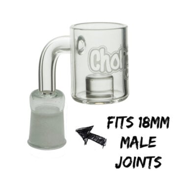 Chongz “Head Honcho” 18.8mm female Quartz Banger