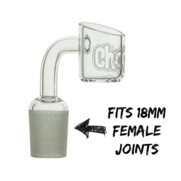 Chongz “Small but Tall” 18.8mm male Quartz Banger