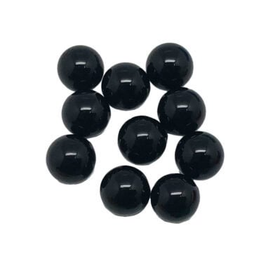 Quartz Agate Black 6mm Dabbing Pearls