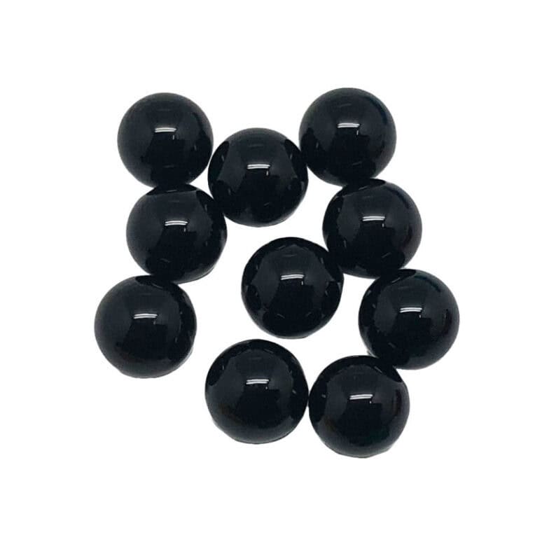 Quartz Agate Black 6mm Dabbing Pearls