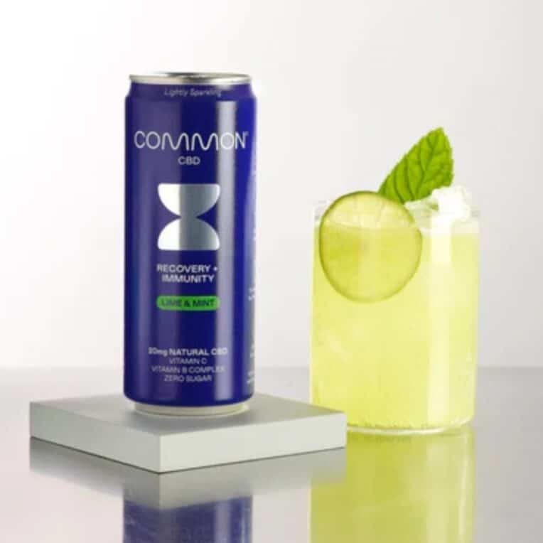 COMMON CBD Drink Mint & Lime Cocktail 2