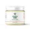 Vitality CBD Muscle Balm white background