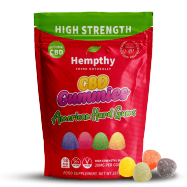 Hempthy CBD American Hard Gums 1000mg