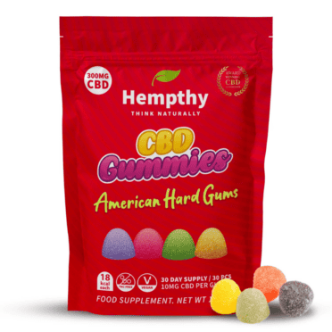 Hempthy CBD American Hard Gums 300mg