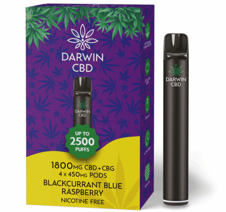 Buy Darwin CBD Starter Kit - Pods - 1800mg