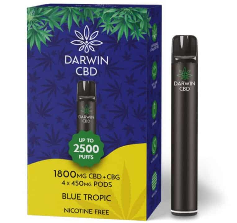 darwin cbd disposable vape Buy Darwin CBD Starter Kit - Pods - 1800mg