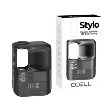 CCELL Stylo Black with packaging