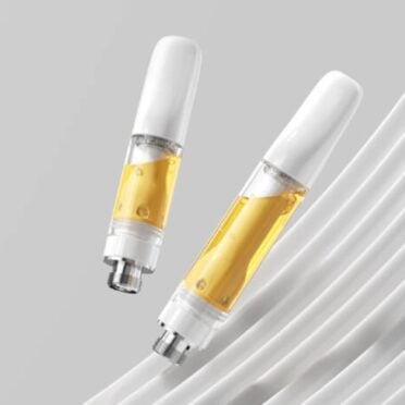 Ceramic-EVOMAX CCELL 2 carts filled with grey striped background