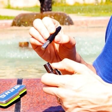 Dynavap B2 in use outside