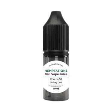 Hemptations Cali CBD Vape Juice 300mg - Cherry OG
