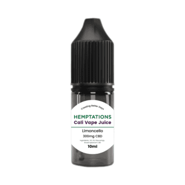 Hemptations Cali CBD Vape Juice 300mg - Limoncello