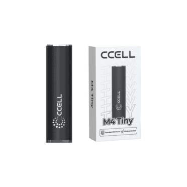 CCELL M4 Tiny Battery Packaging white background
