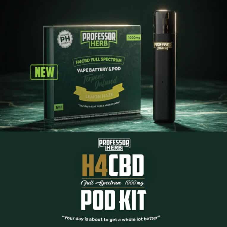 Professor Herb H4CBD Vape Kit 1000mg - Image 2