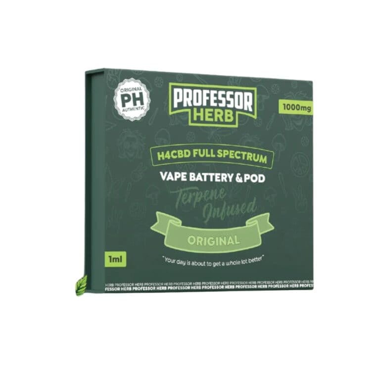 Professor Herb H4CBD Pod Kit Original white background