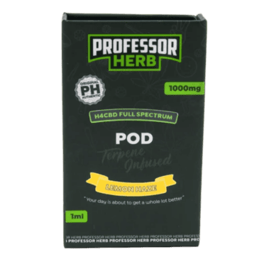 Professor Herb H4CBD Replacement Vape Pod - Hemptations